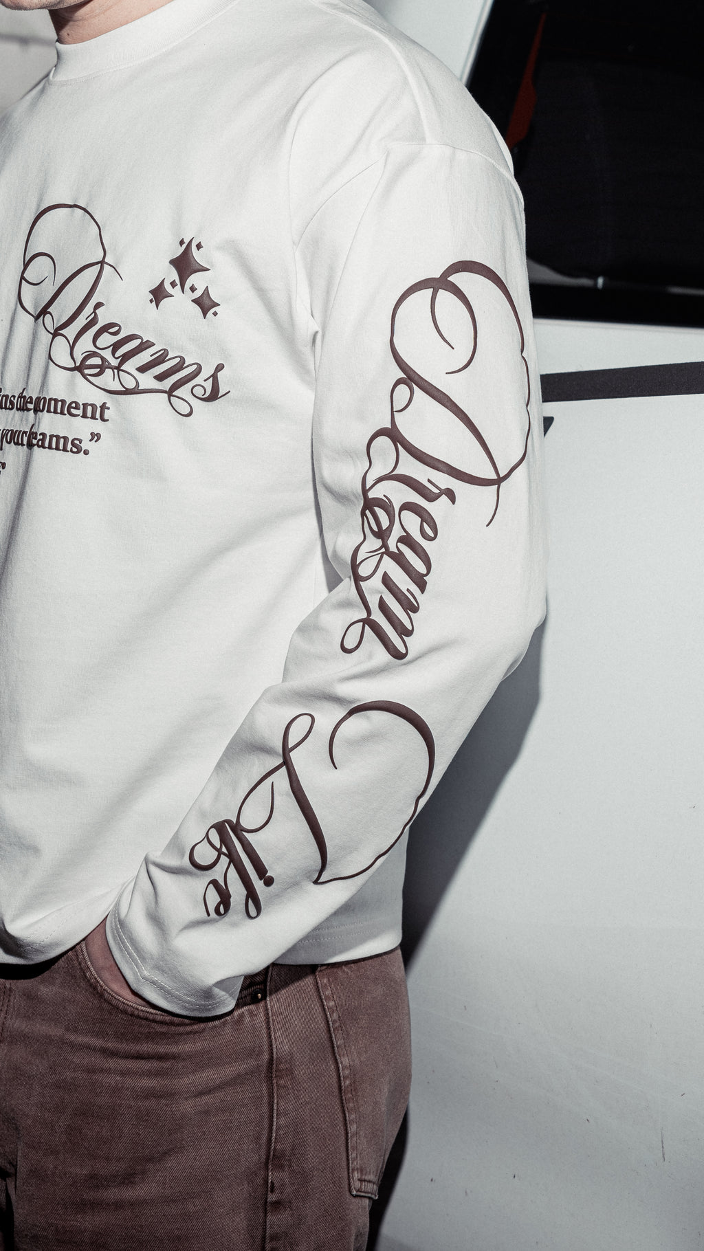 Future Dreams White Longsleeve