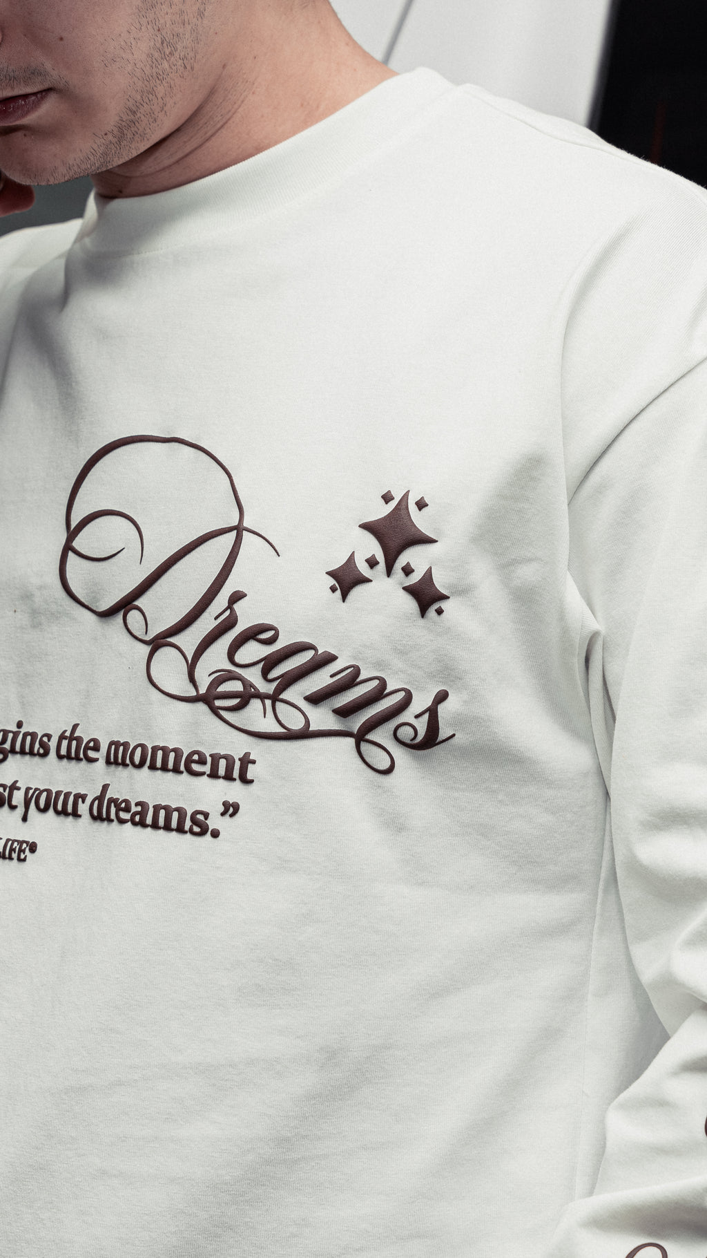 Future Dreams White Longsleeve