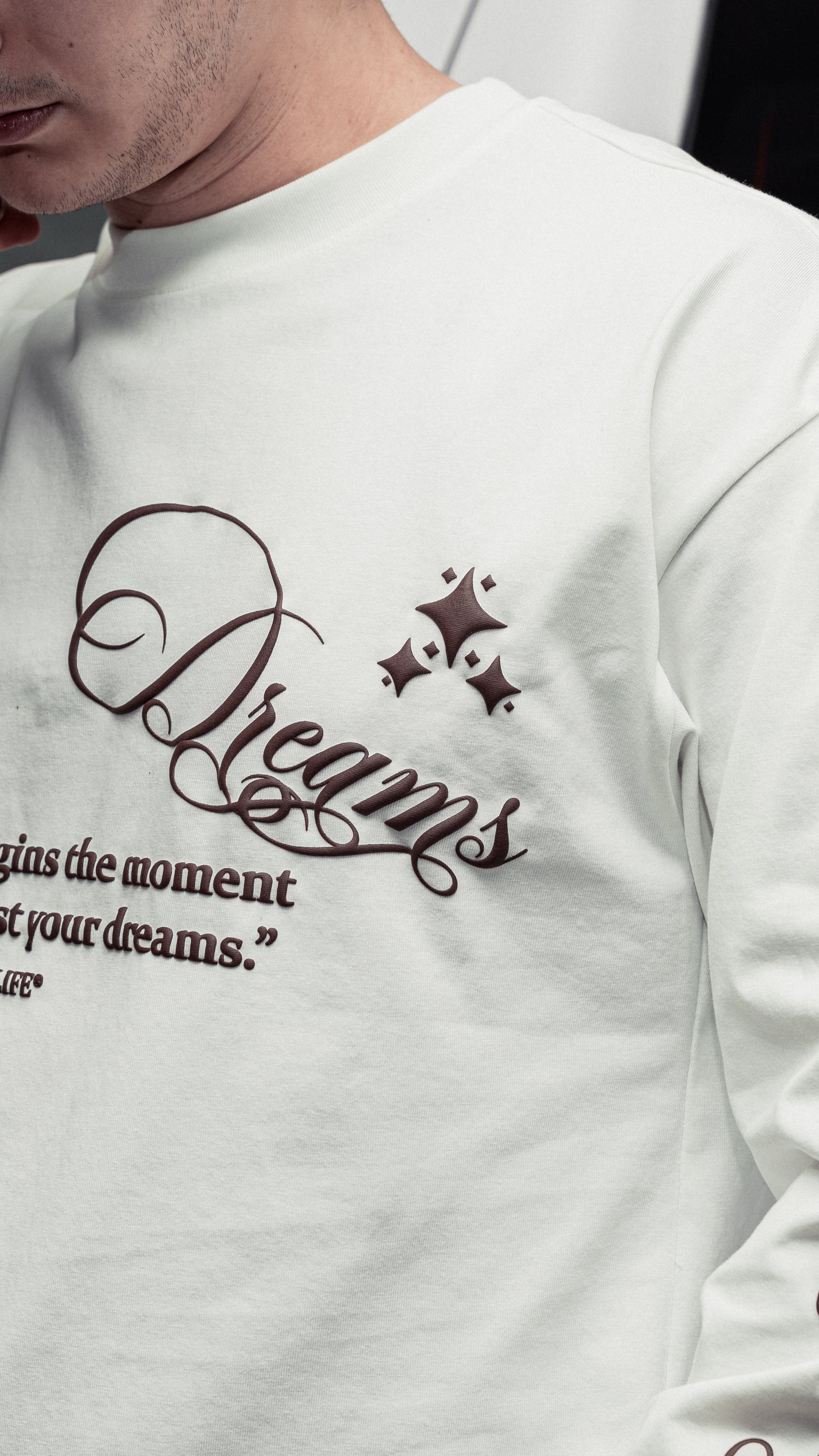 Future Dreams White Longsleeve