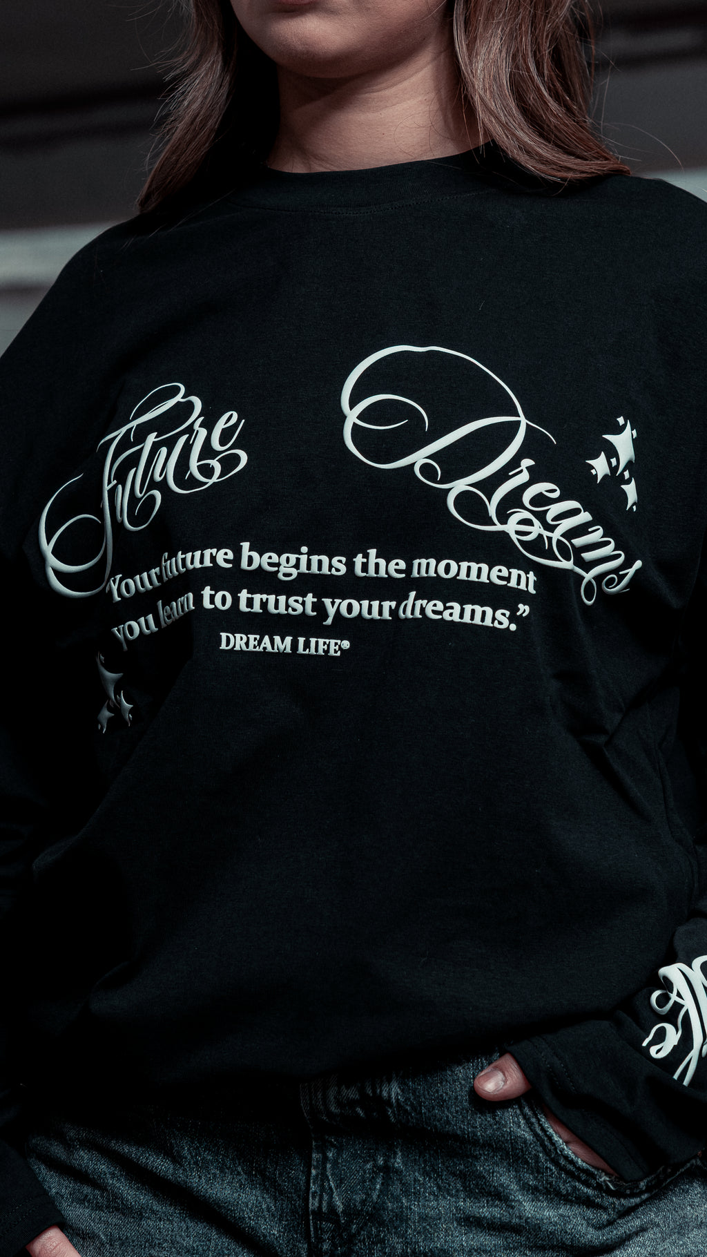 Future Dreams Black Longsleeve