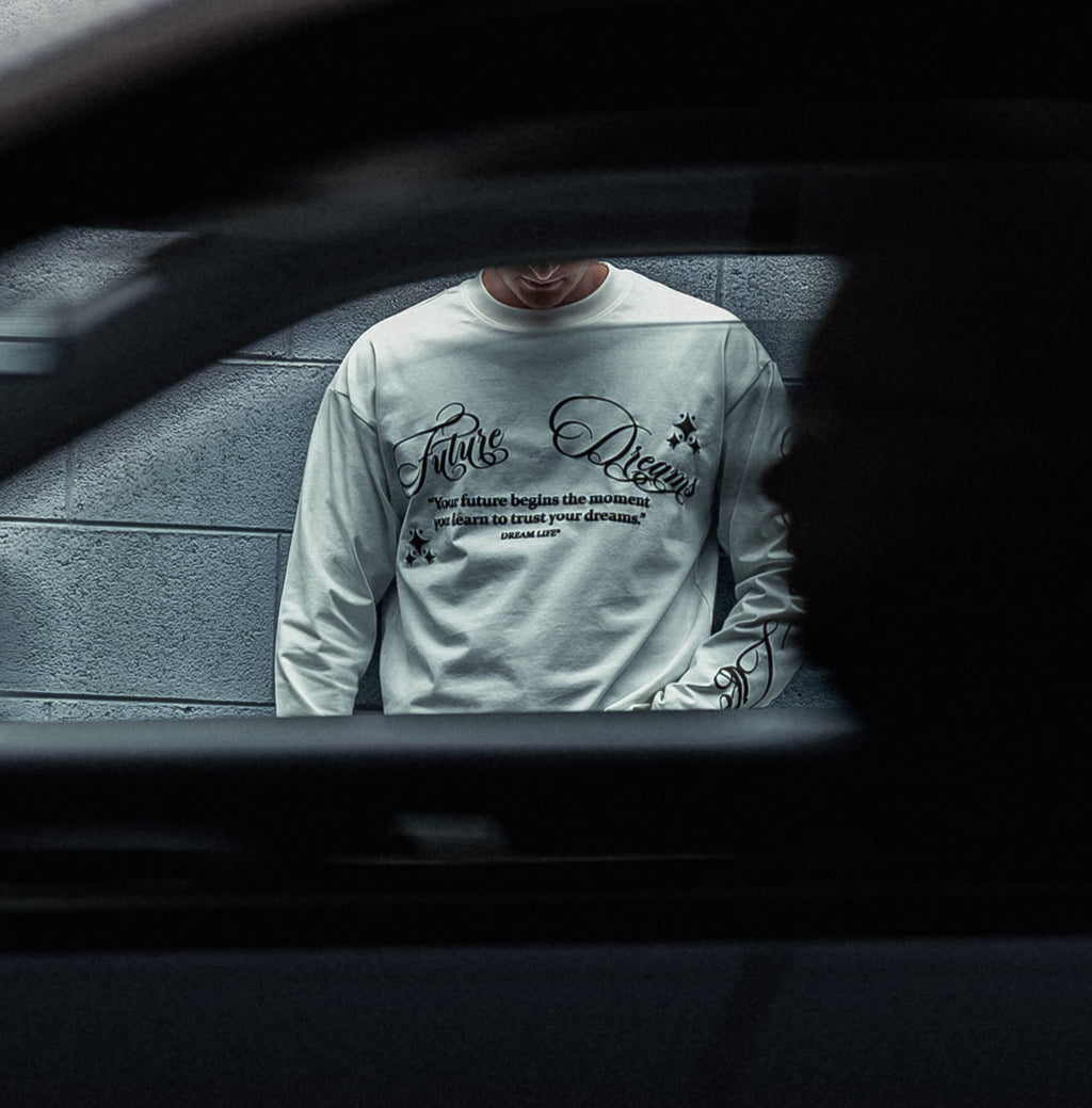 Future Dreams White Longsleeve