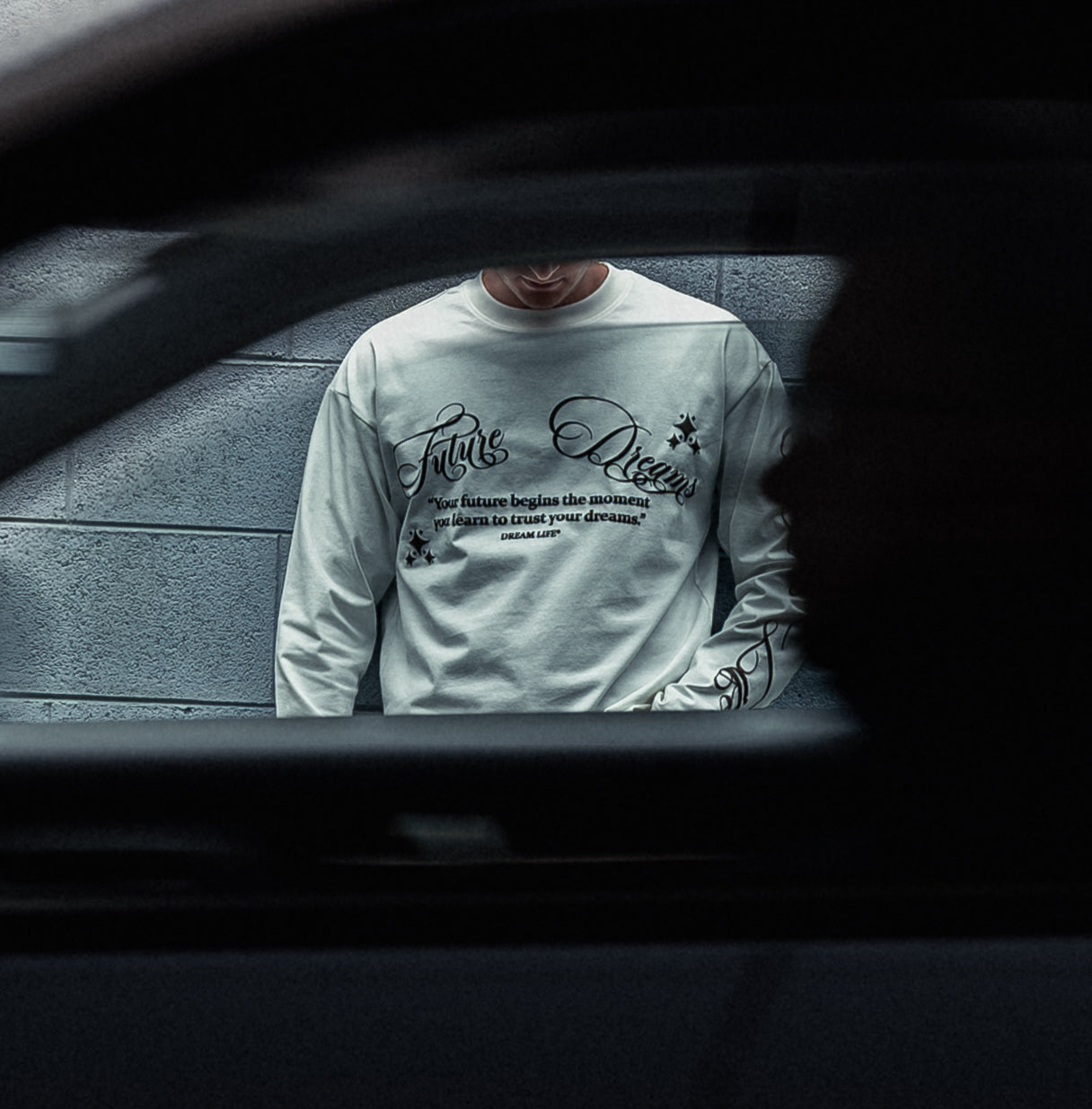 Future Dreams White Longsleeve